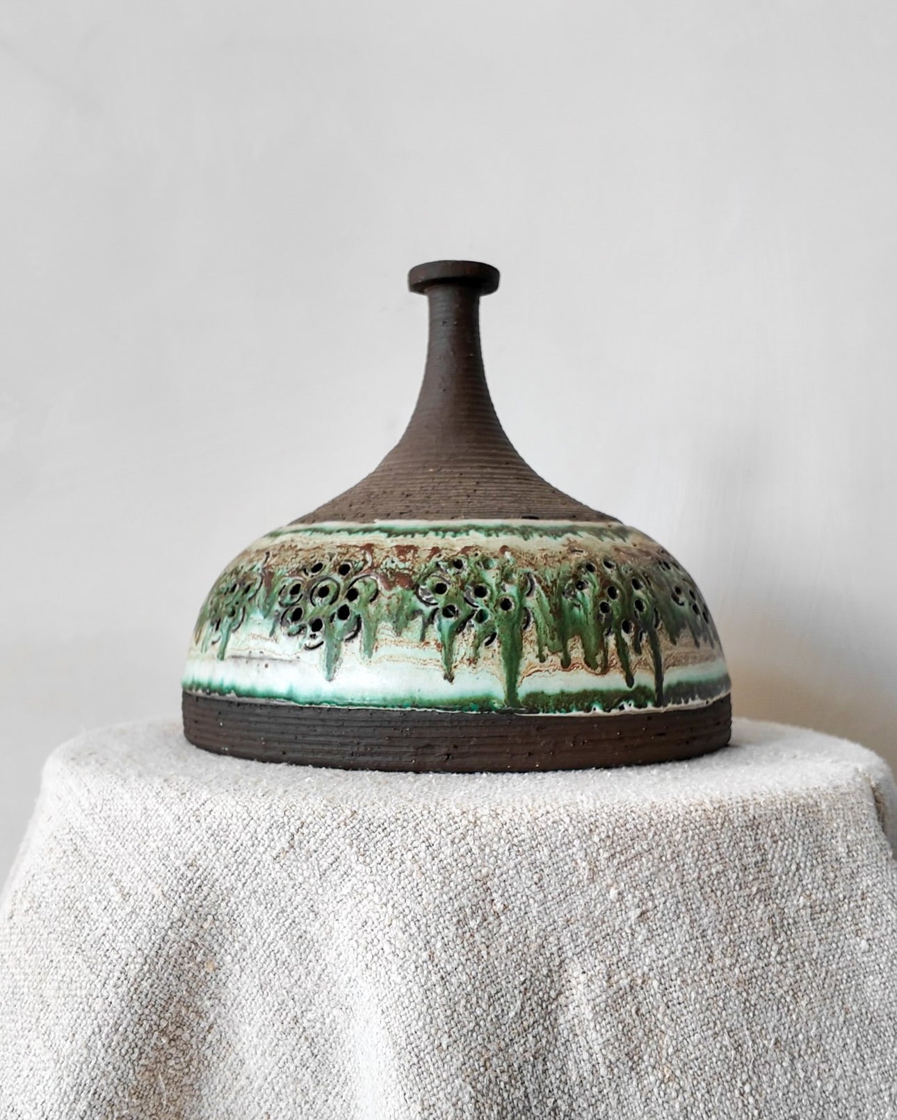 Danish Ceramic Pendant Light VIII
