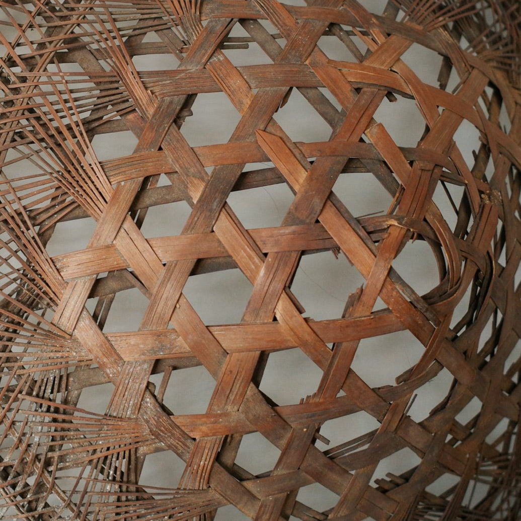 Handwoven Bamboo Disc