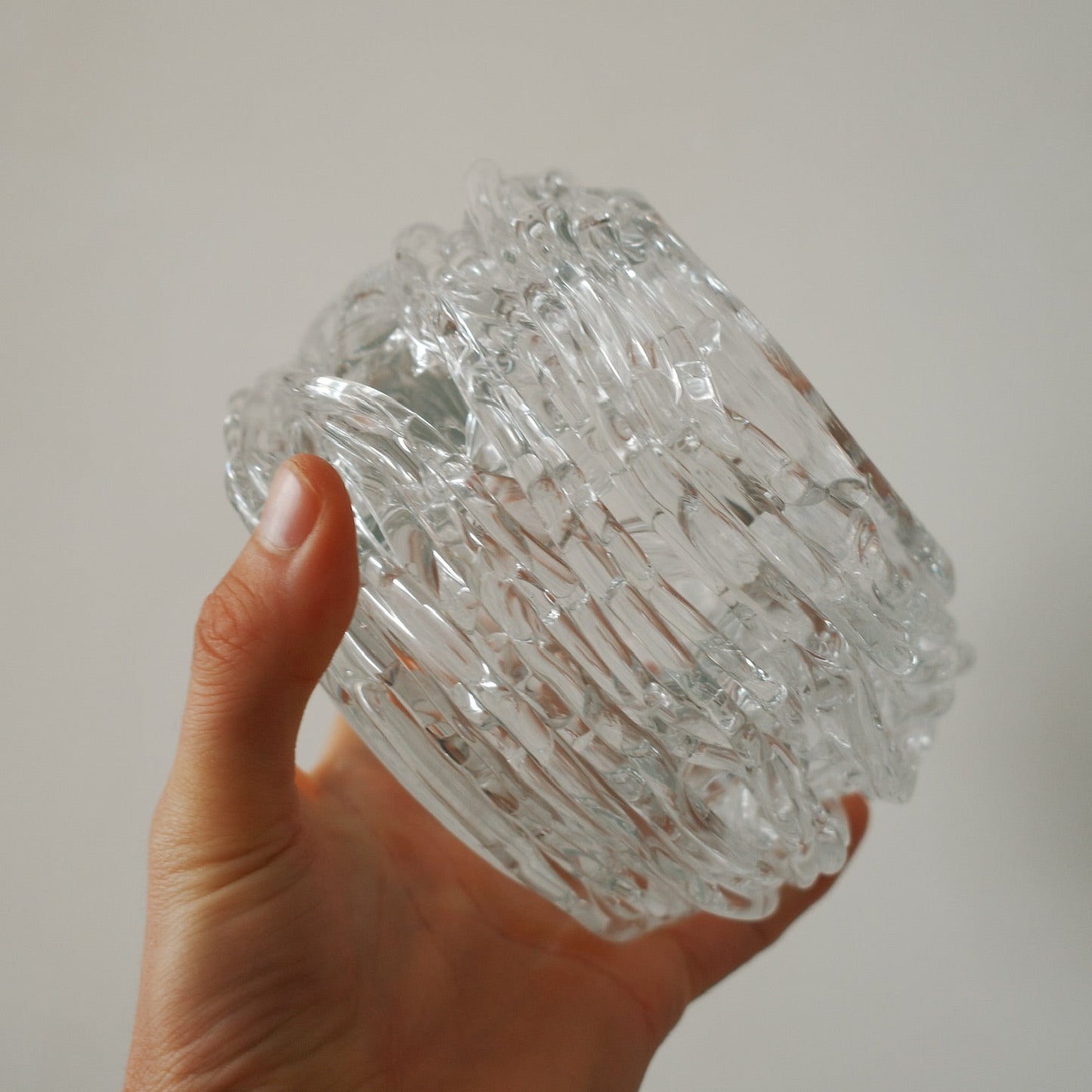 Handblown Spiral Vase