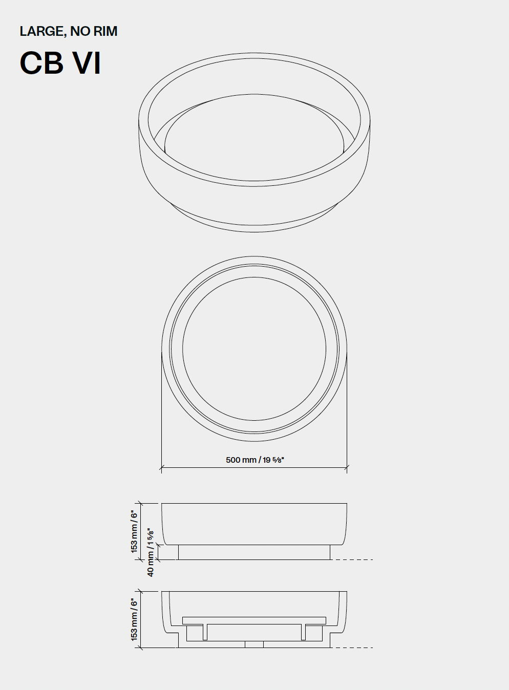 Clay Basin VI - Large