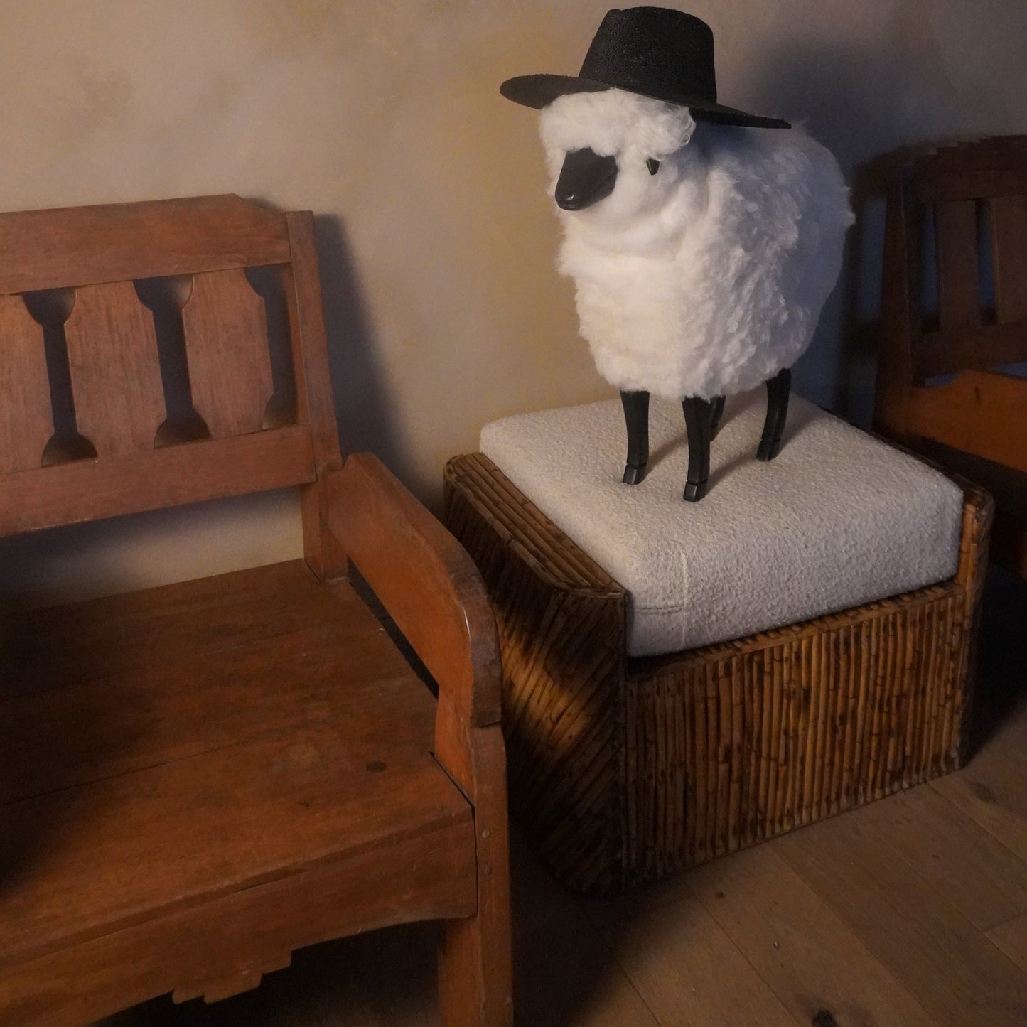 Brutalist Mid Century Arm Chair