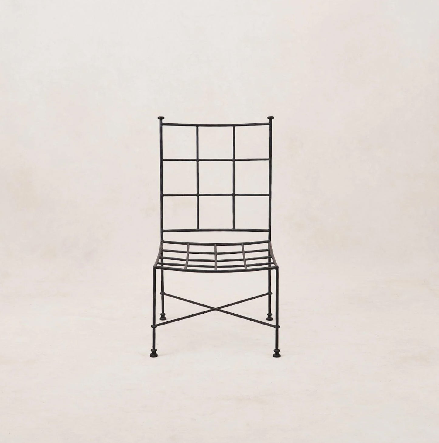 Provence Outdoor Armless Boucle Dining Chair