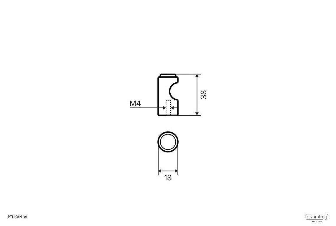 Knob PTUKAN 25mm