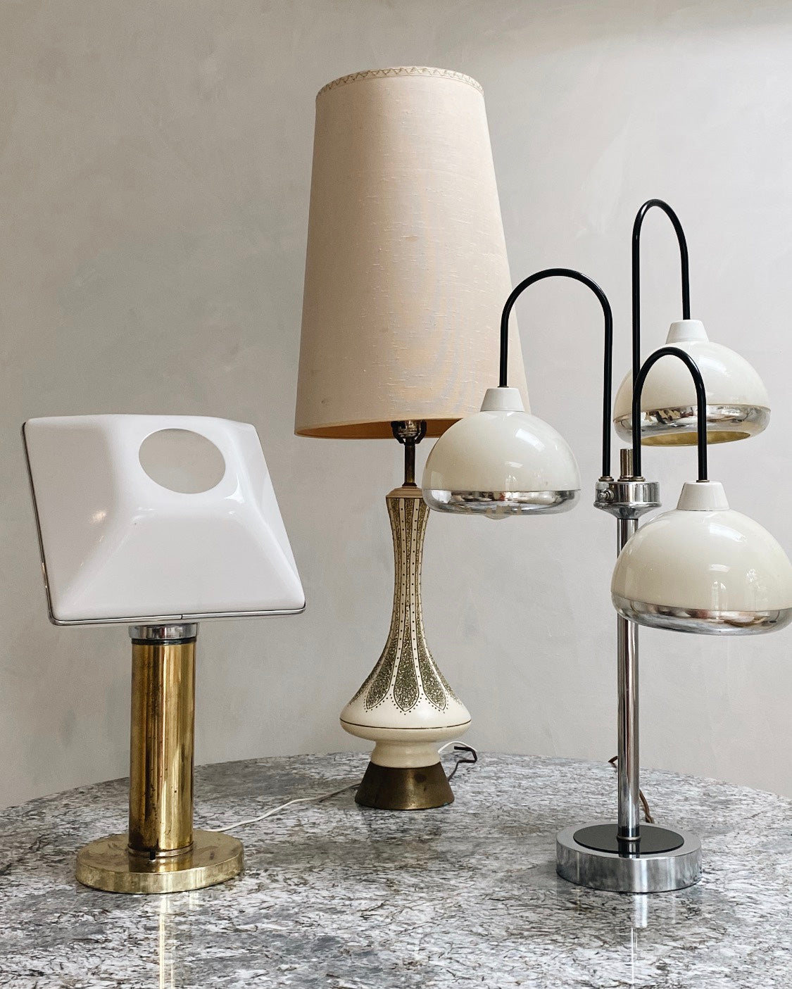 Pair of MCM Table Lamps