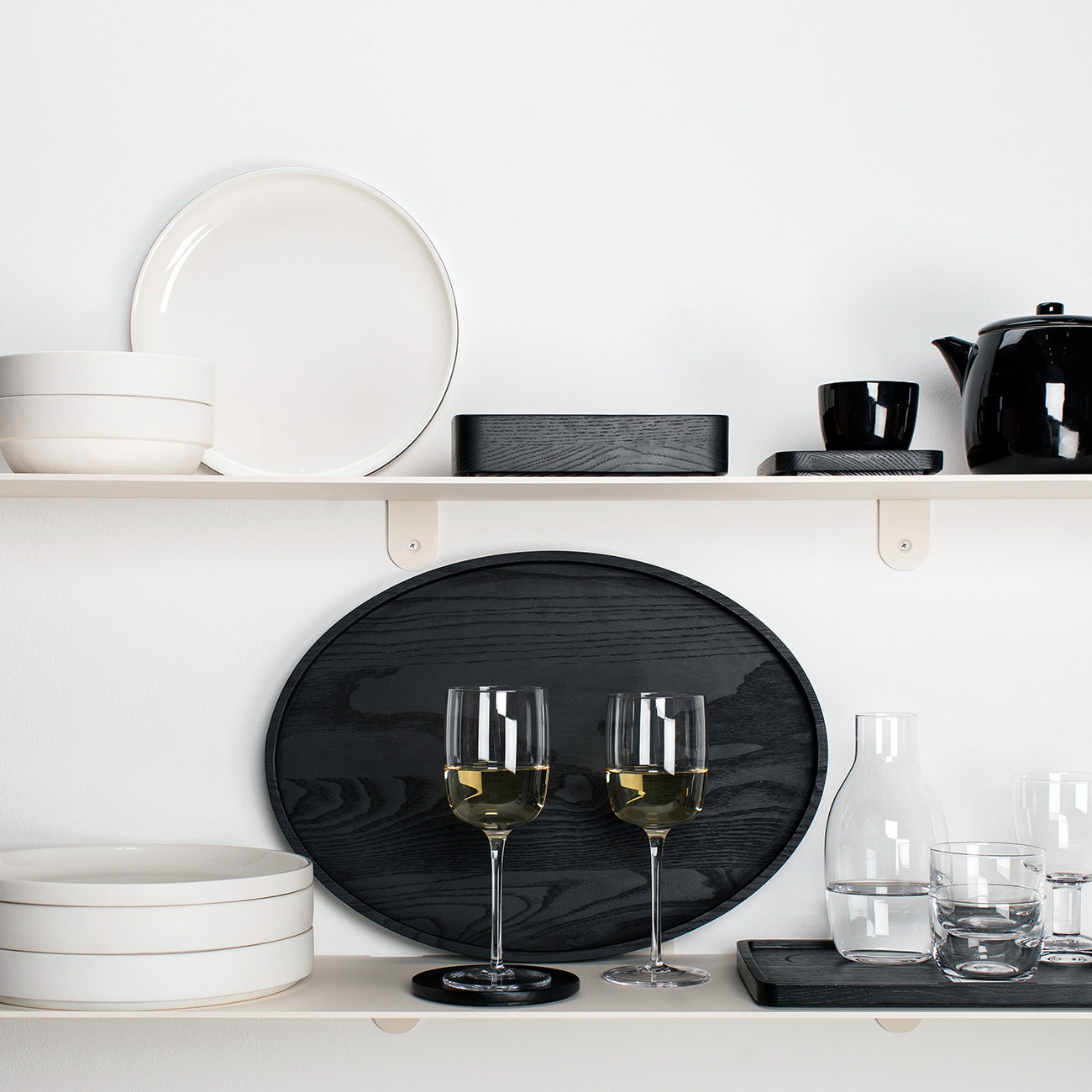 VVD Oval Wood Tray