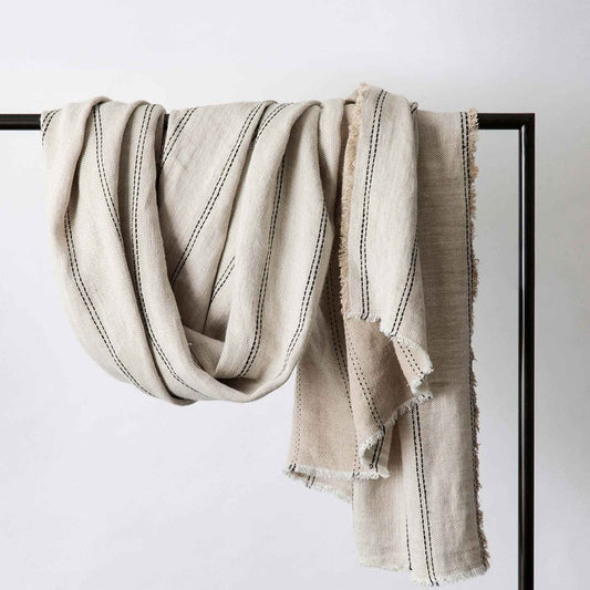 Mira Linen Throw