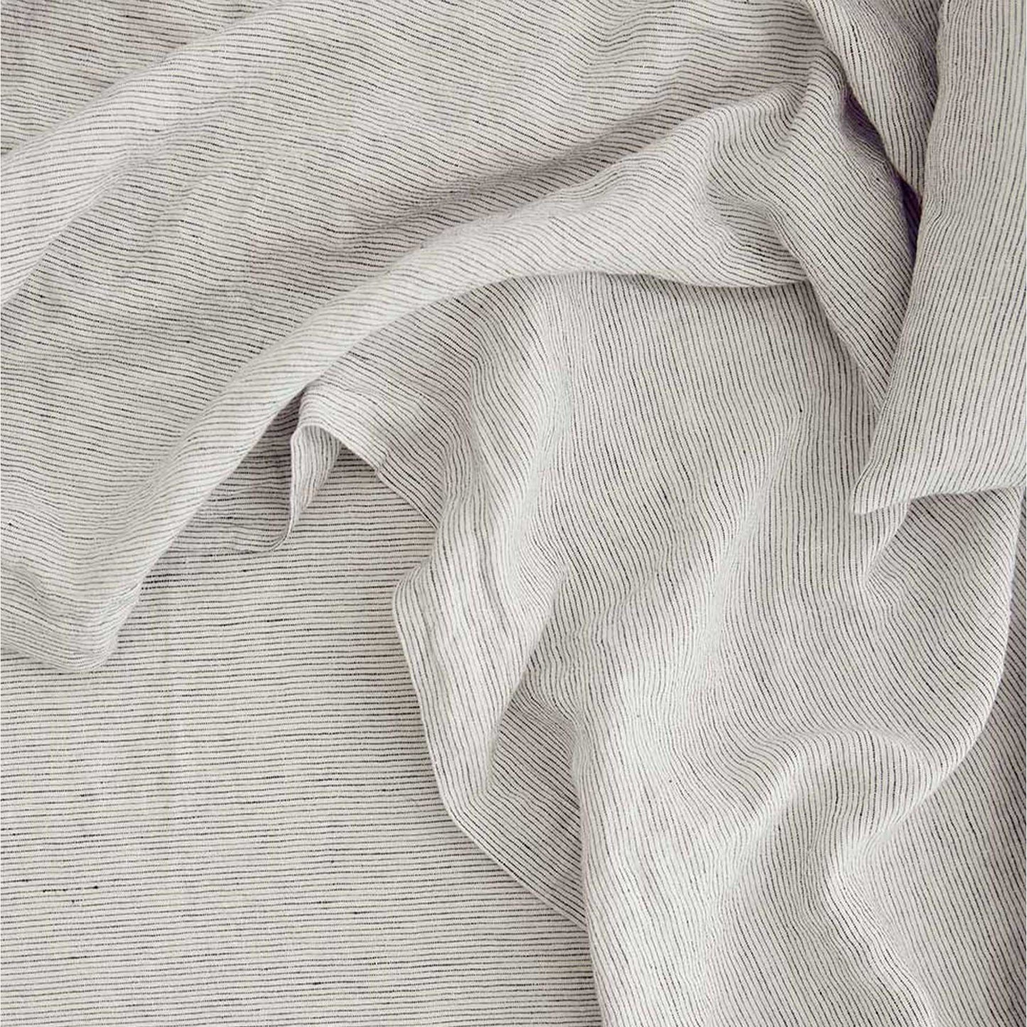 Linen Flat Sheet with Border