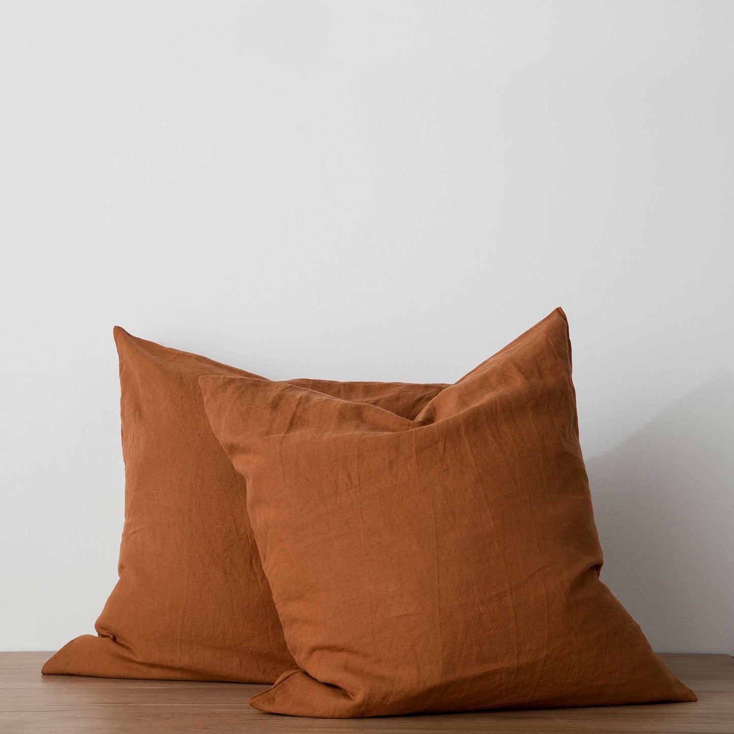 Set of 2 Linen Euro Pillowcases