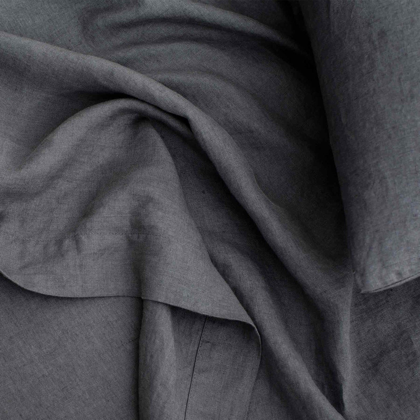 Linen Flat Sheet with Border