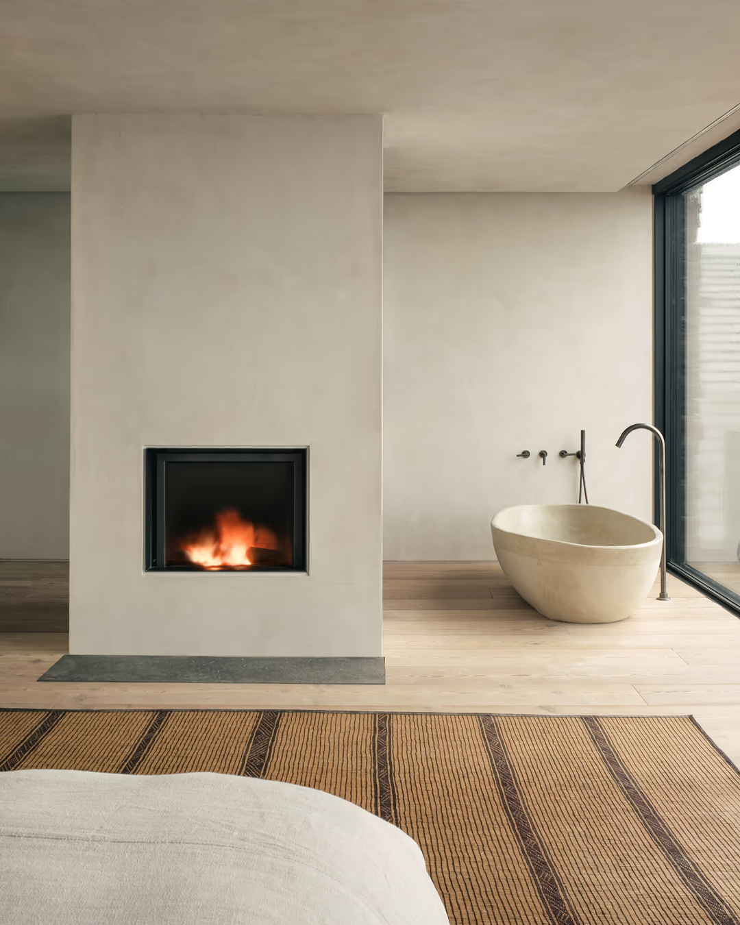 Clay Bathtub