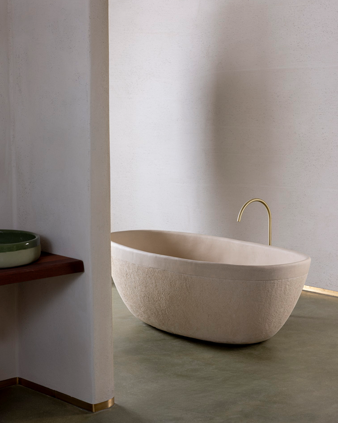Clay Bathtub
