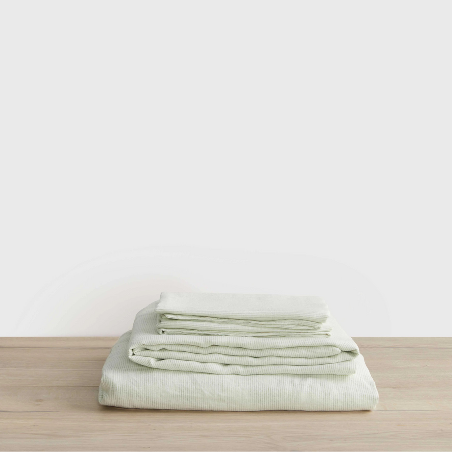 Linen Sheet Set with Pillowcases