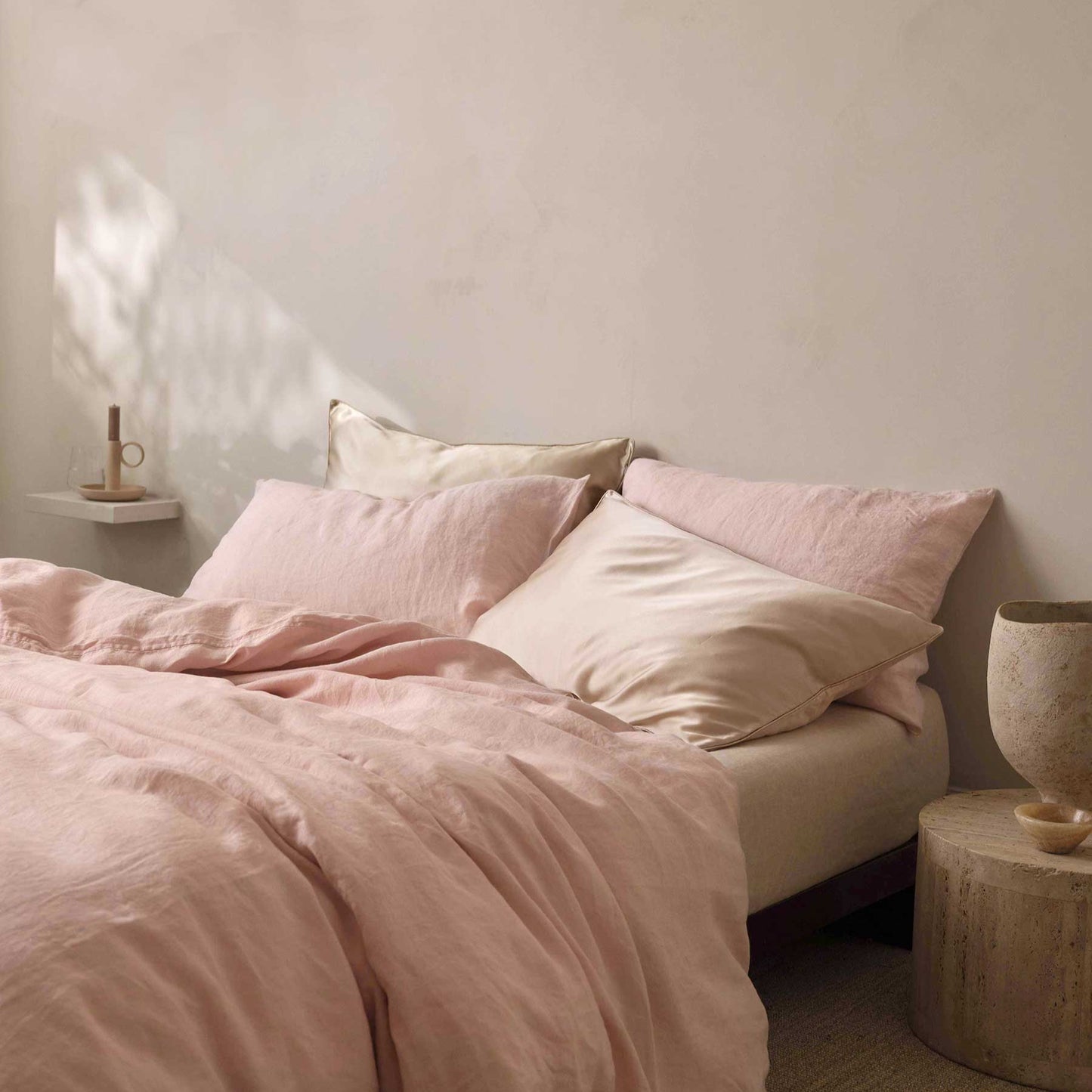 Set of 2 Linen Pillowcases