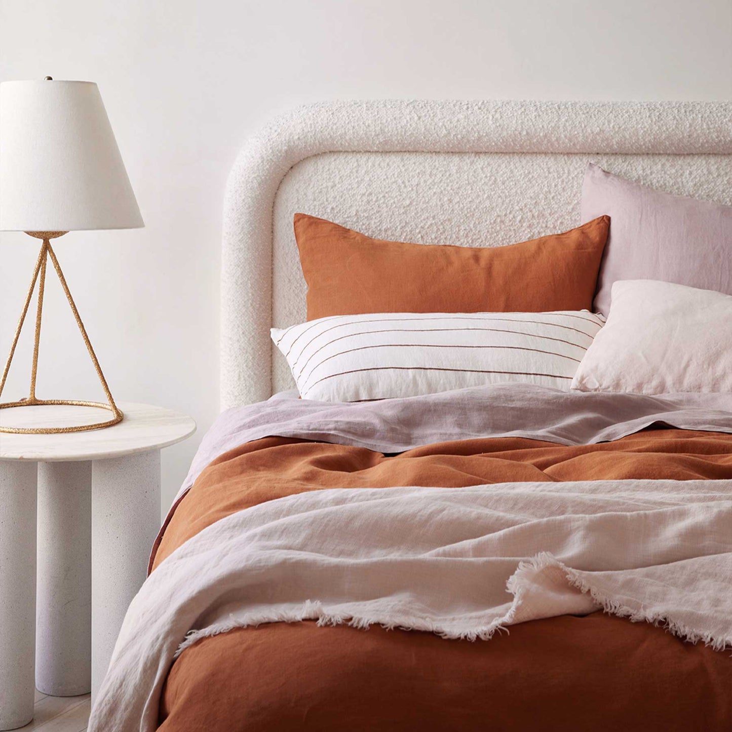 Set of 2 Linen Pillowcases