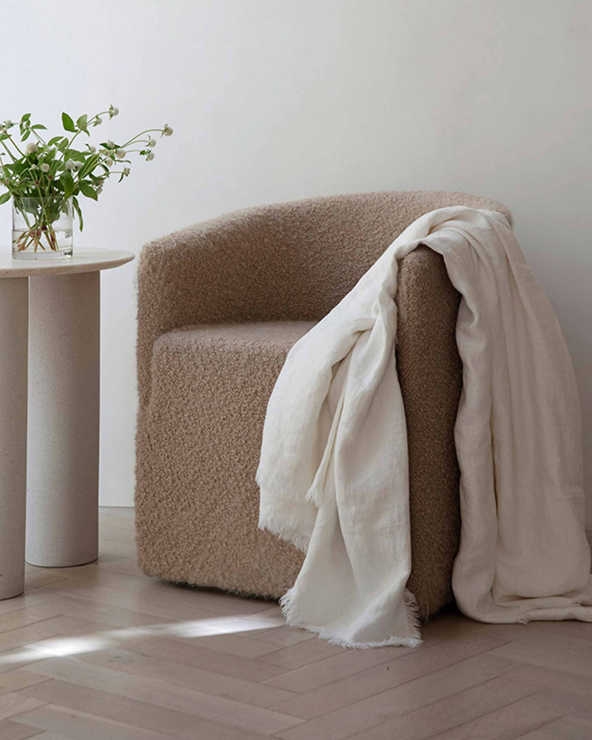 Freya Linen Throw