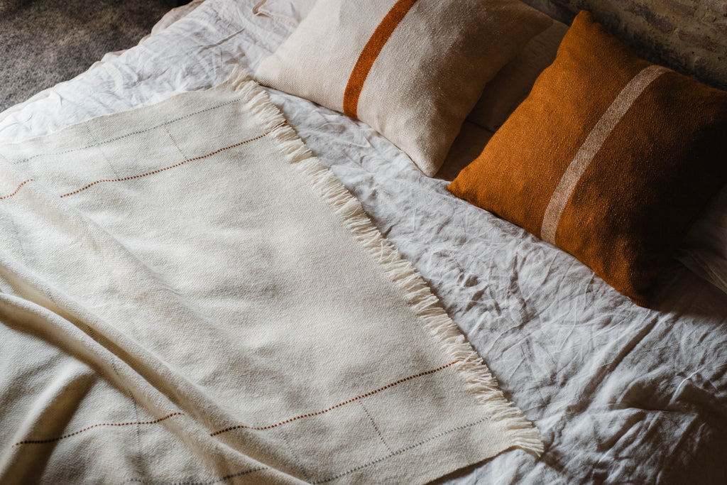 Gobi Sheep Wool Throw