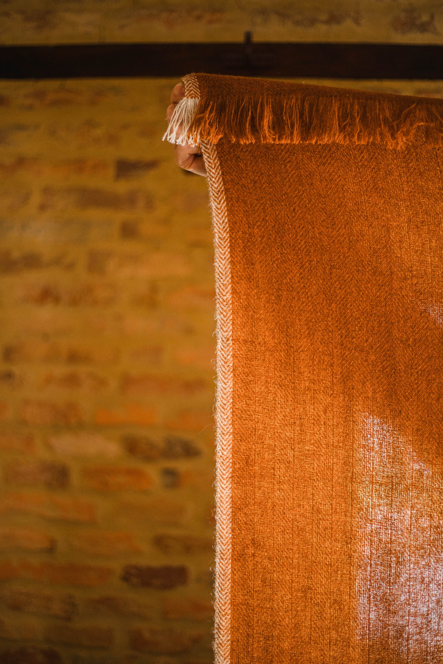 Gyantse Meadow Yak Wool Throw