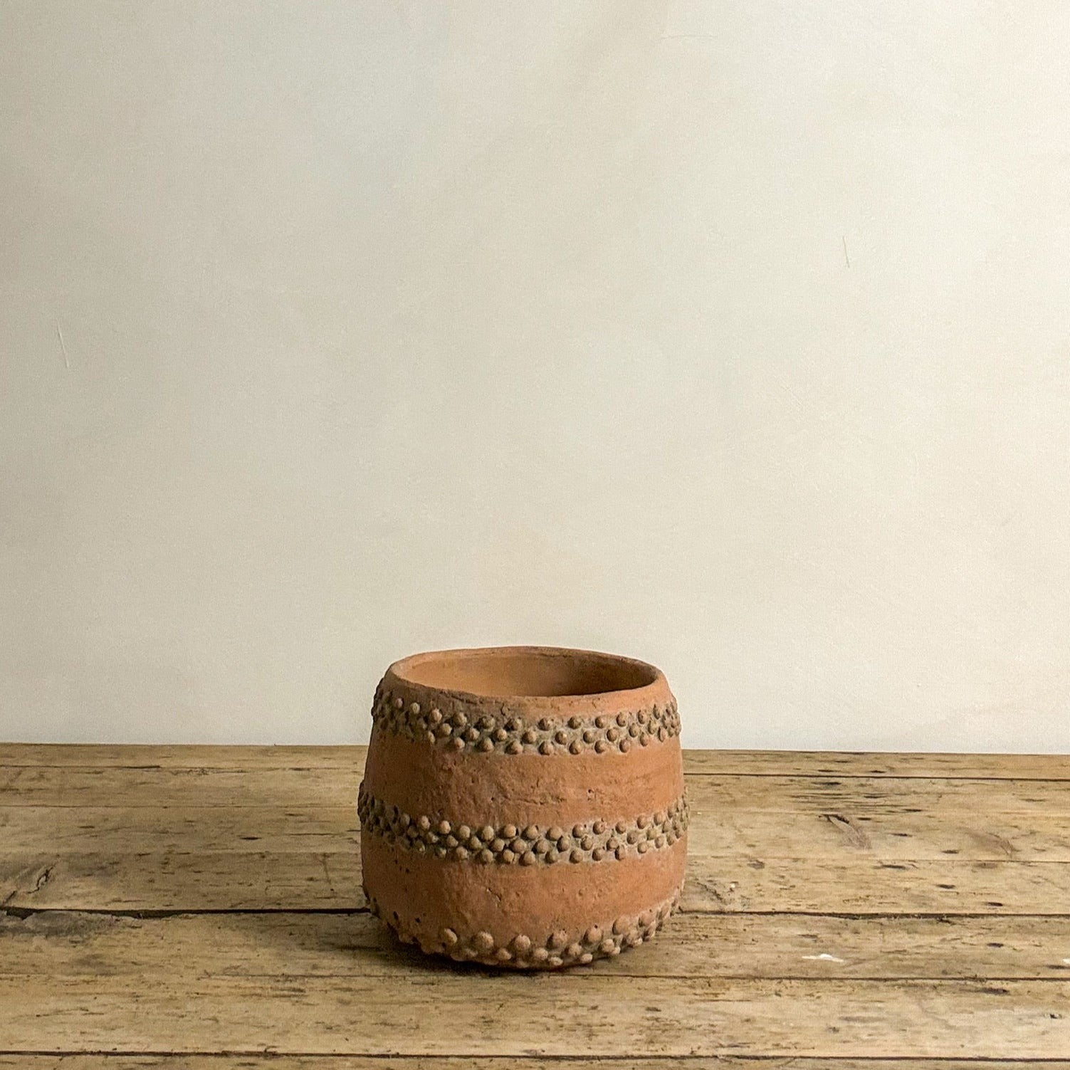 Textured Terracotta Pot
