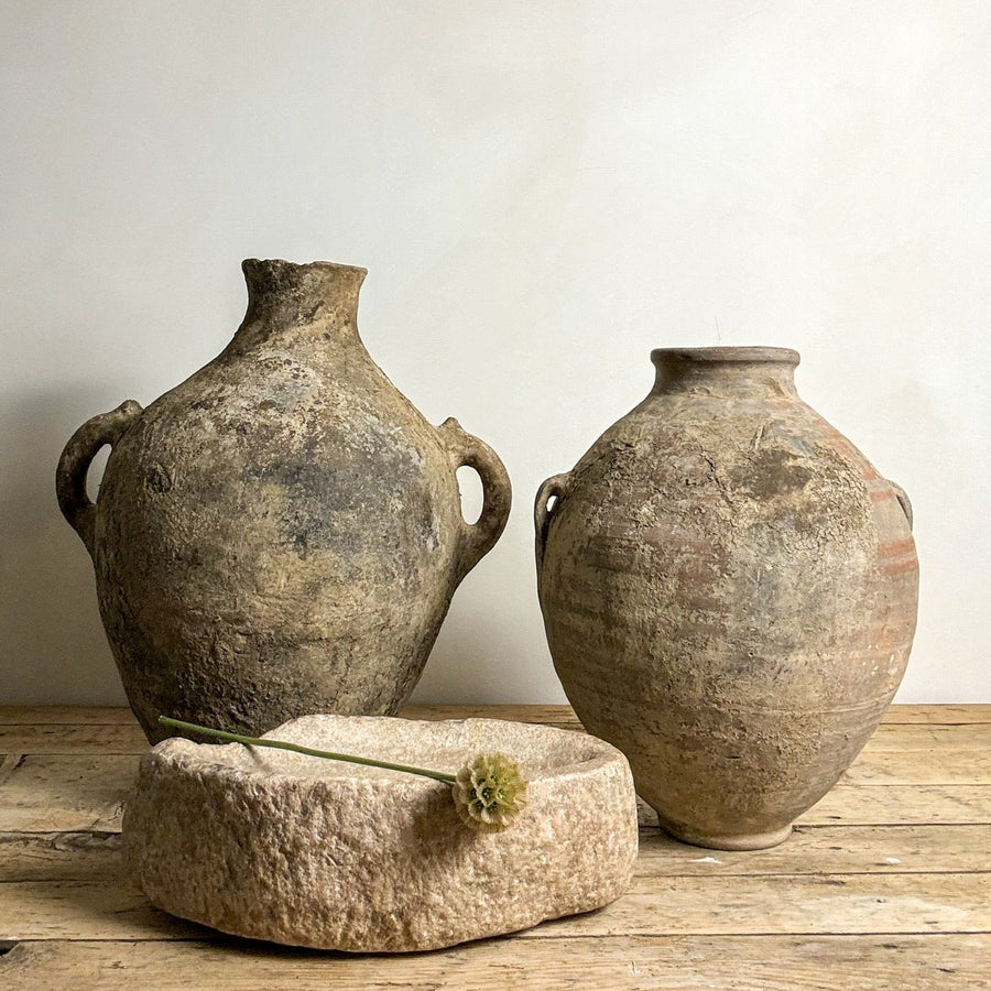 Mediterranean Olive Urn I