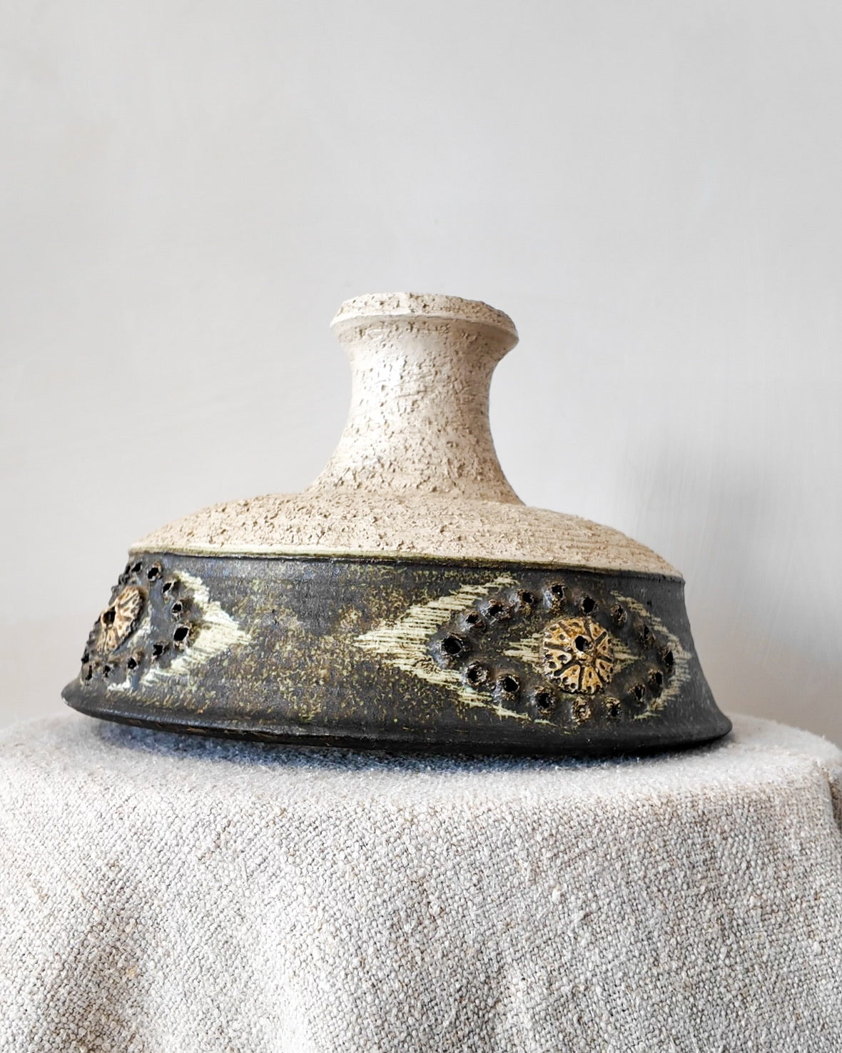 Danish Ceramic Pendant Light IX