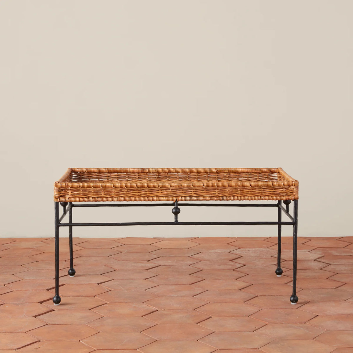 Lacoste Indoor/Outdoor Wicker Coffee Table