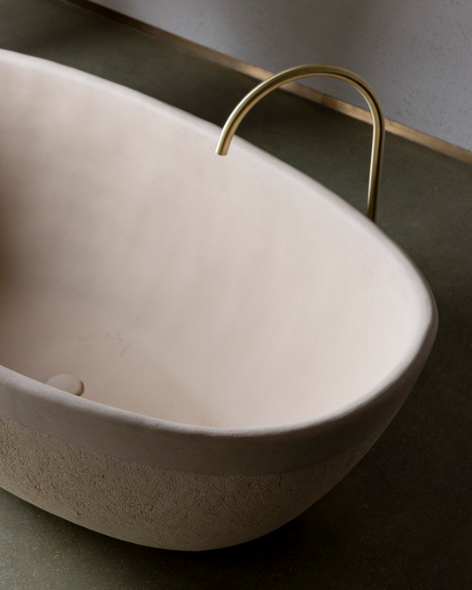 Clay Bathtub