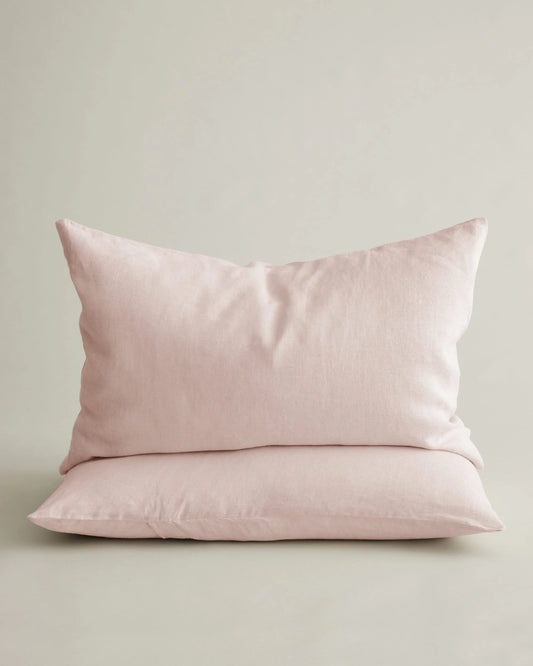 Set of 2 Linen Pillowcases