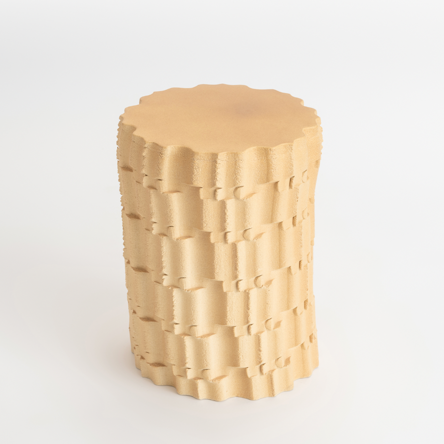 Pressed Stool Model 3 – Sand 2