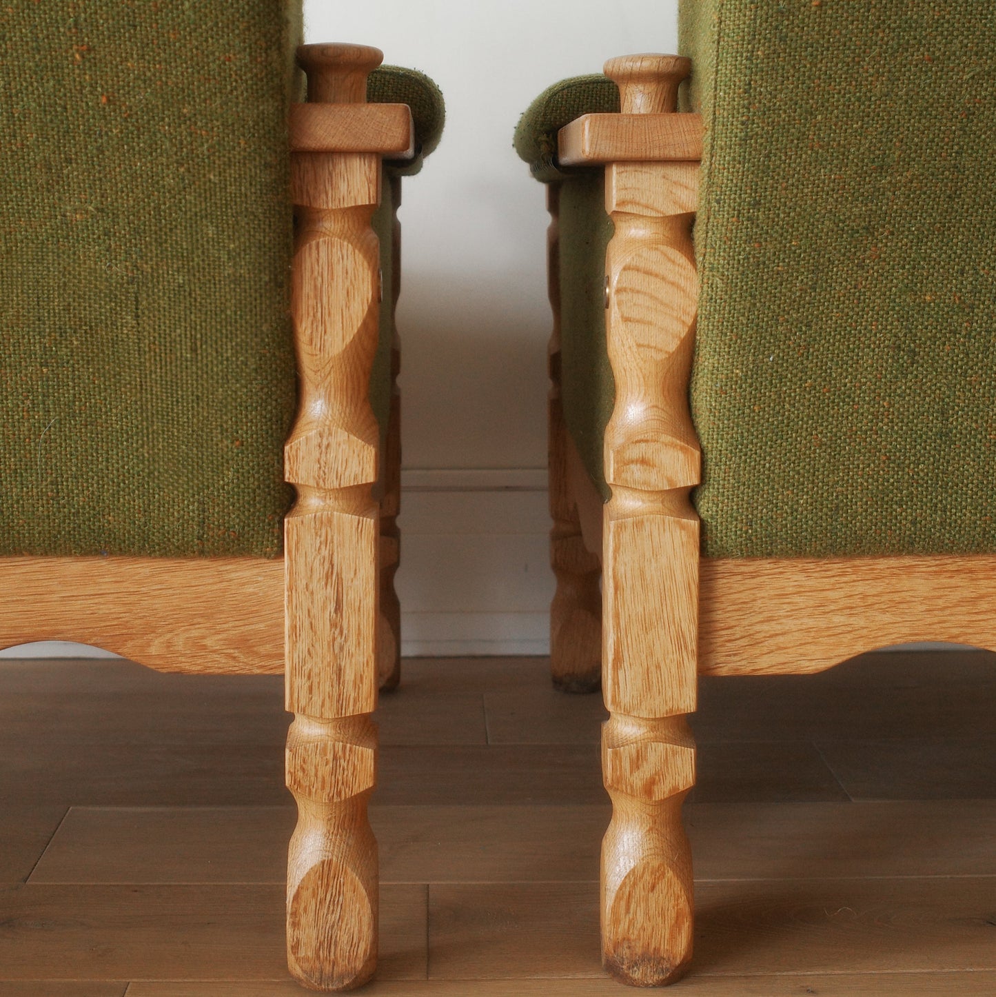 Pair of  1970s Danish Lounge Chairs