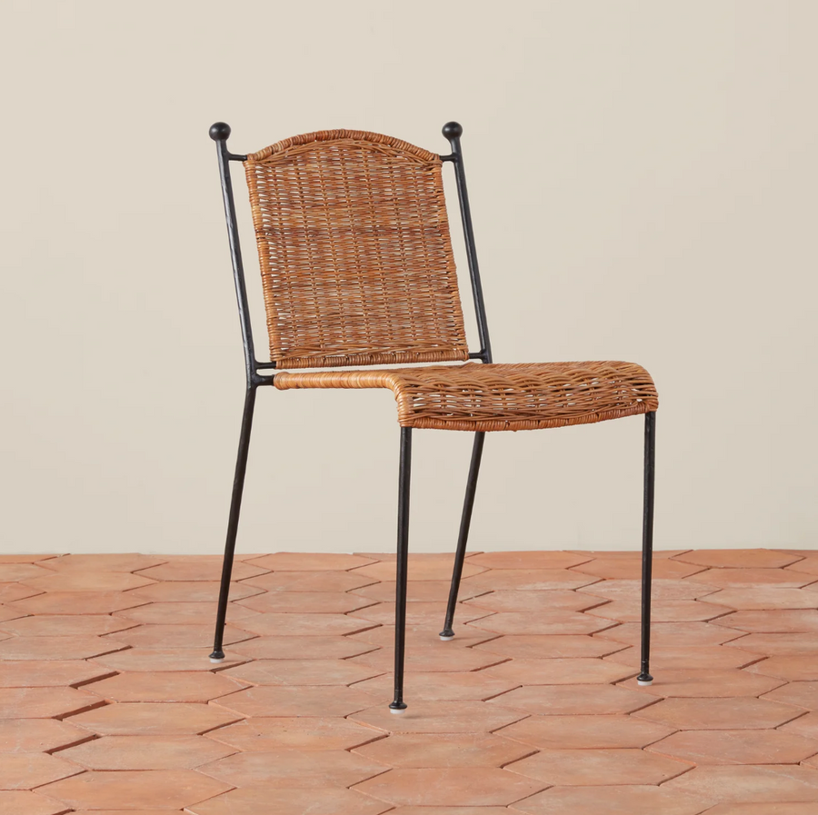 Lacoste Indoor/Outdoor Wicker Dining Chair