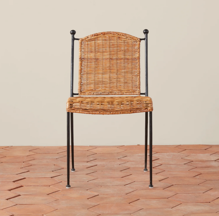 Lacoste Indoor/Outdoor Wicker Dining Chair