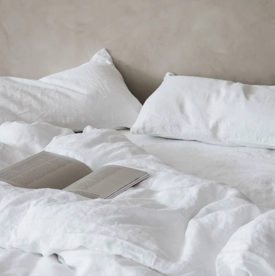 White Duvet Cover by Cultiver