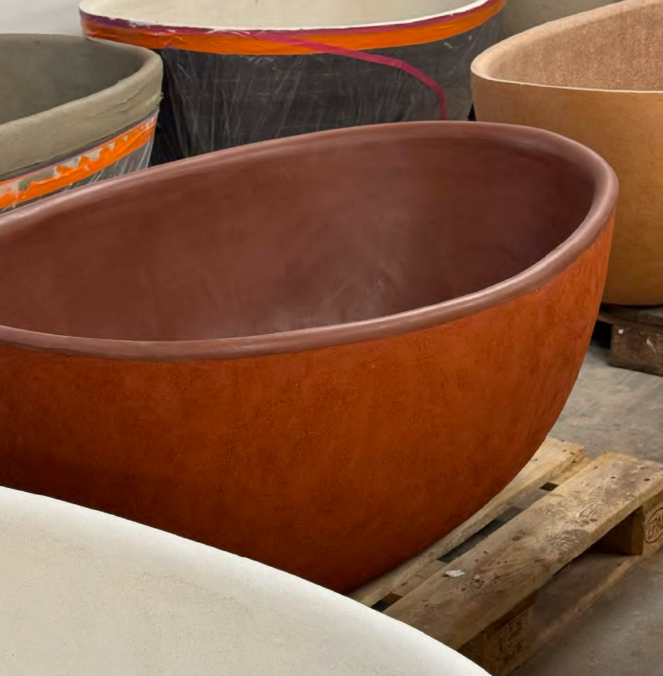 Clay Series Bathtub