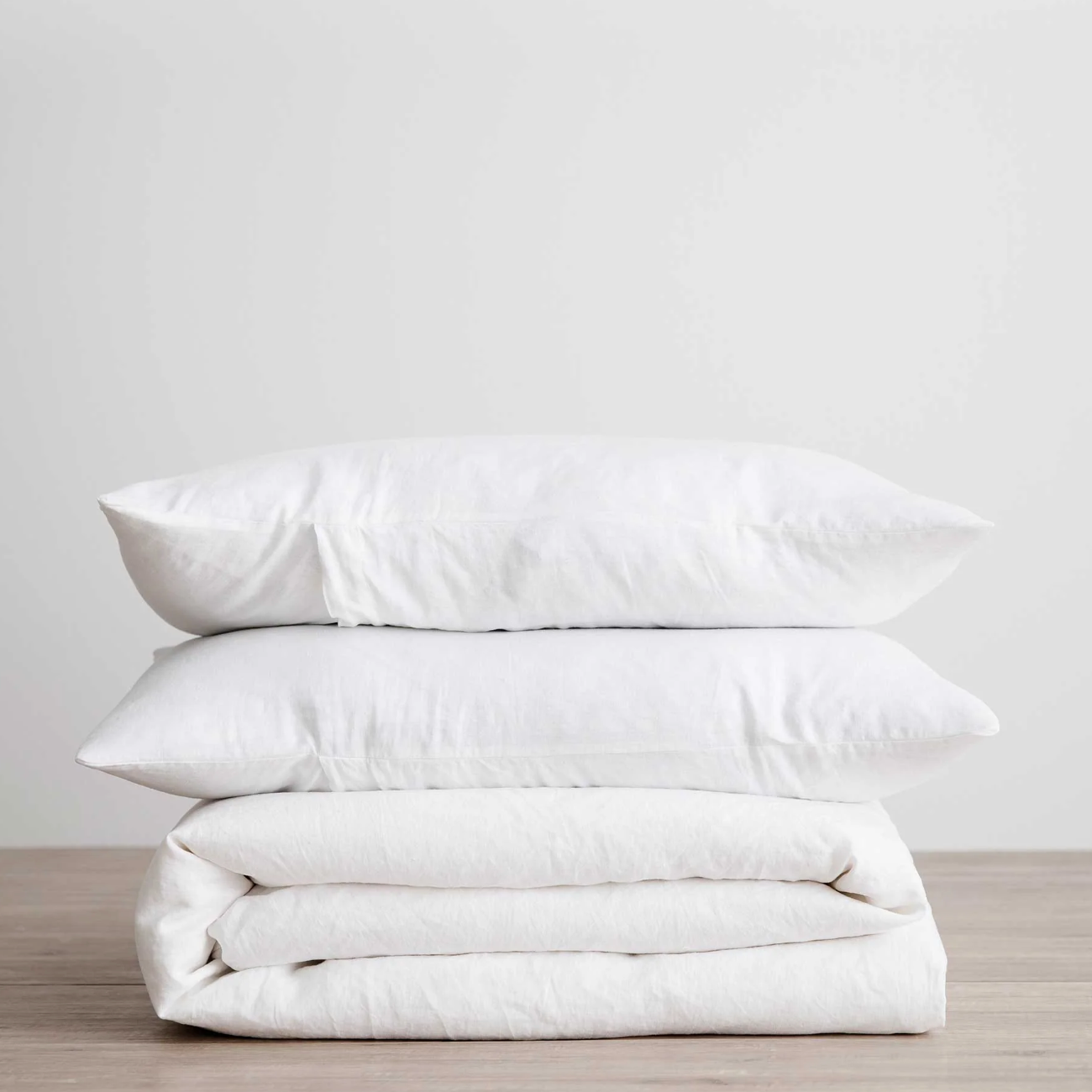 Linen Duvet Cover Set with Pillowcases