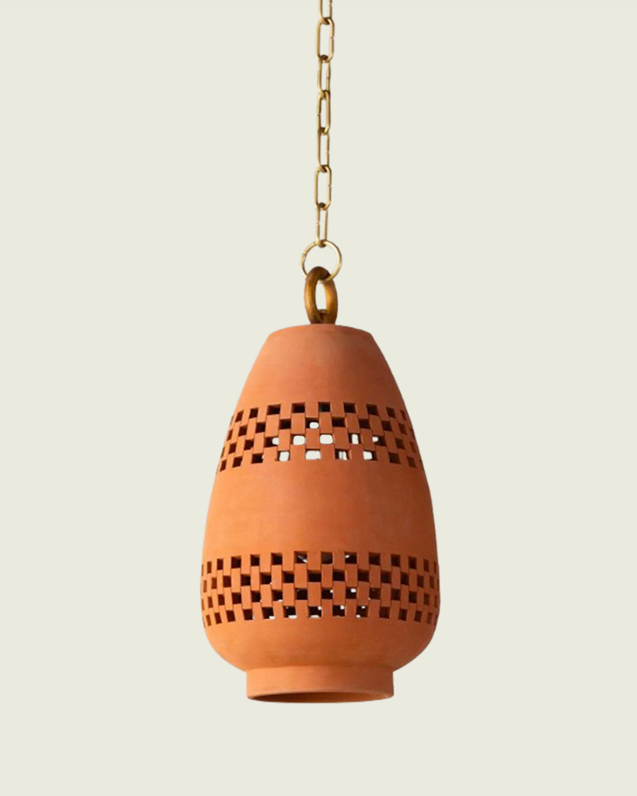 Ajedrez Terracotta Pendant Light
