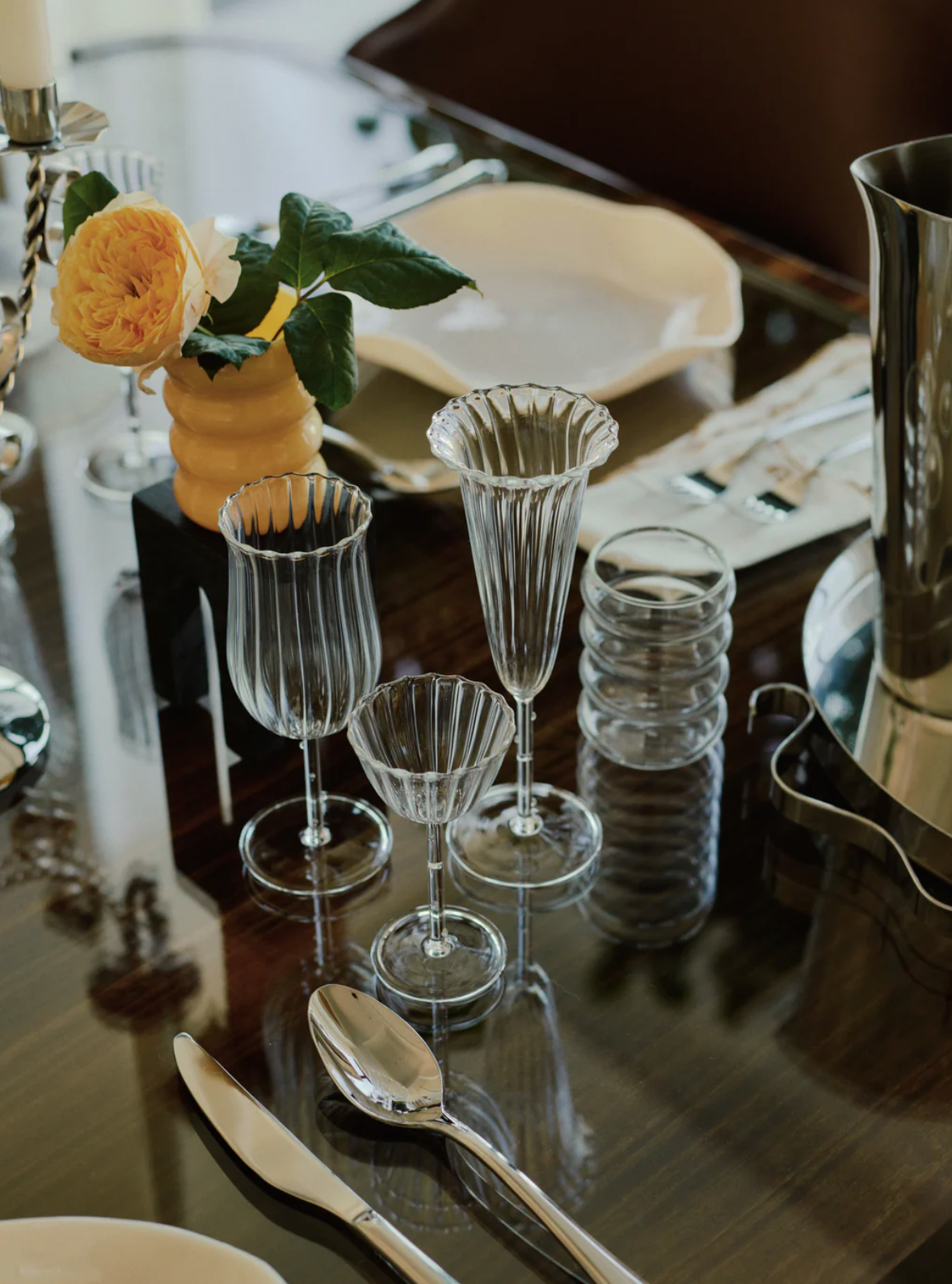 Trumpet Aperitif Glass Set