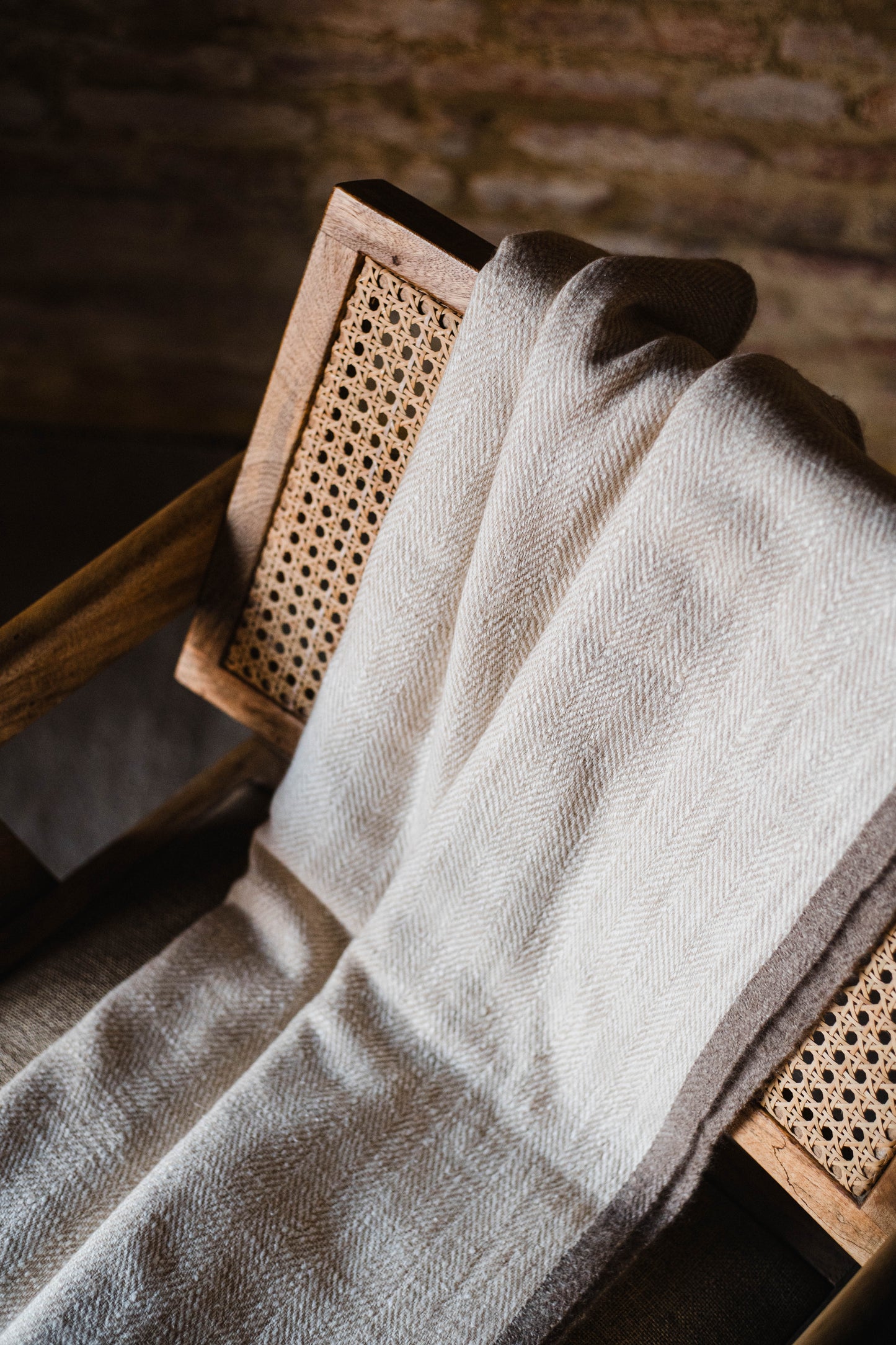 Assam Field  Cashmere  & Silk Throw