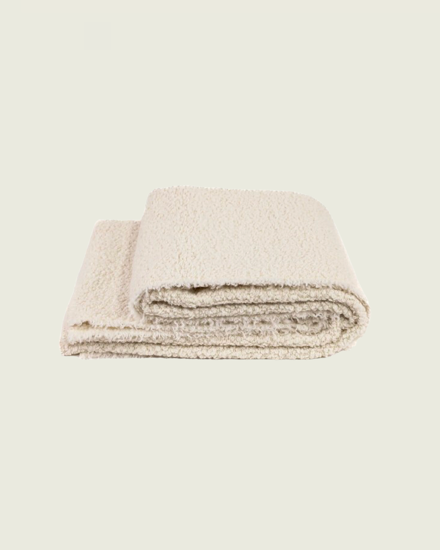 Cream Alpaca Throw