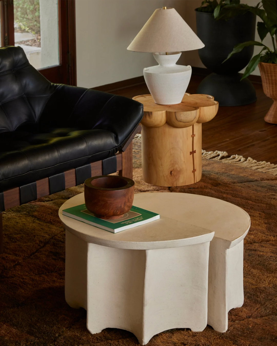 Demilune Two-Tier Round