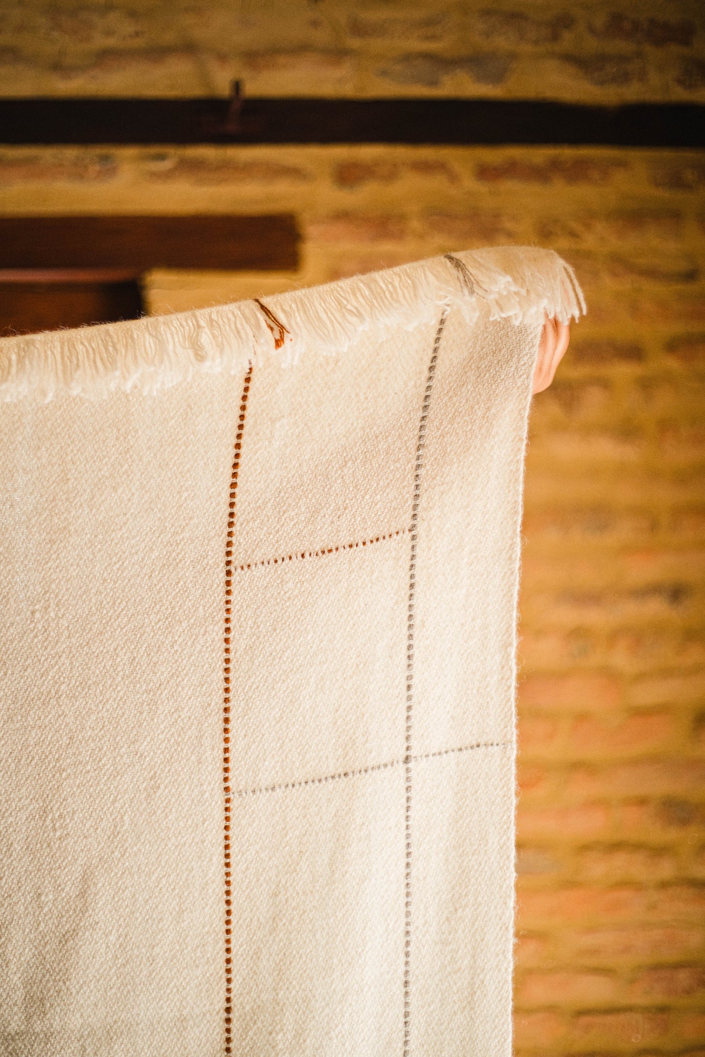 Gobi Sheep Wool Throw