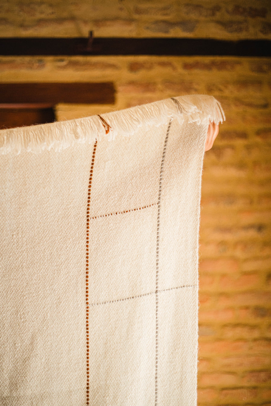 Gobi Throw, 100% sheep wool