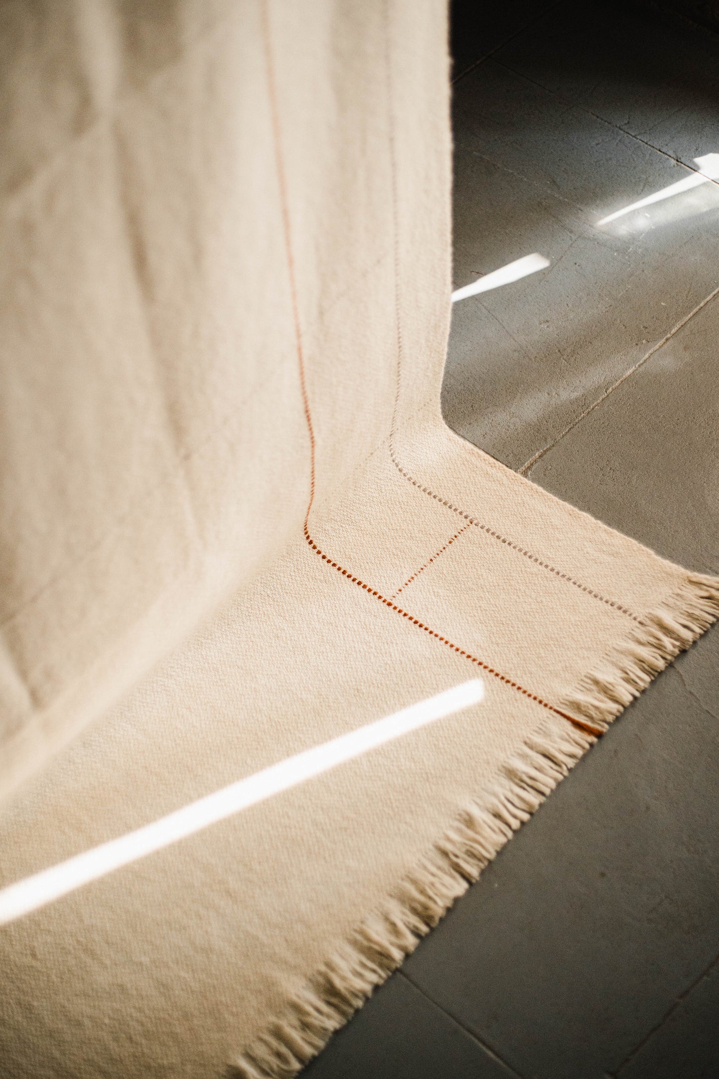 Gobi Sheep Wool Throw