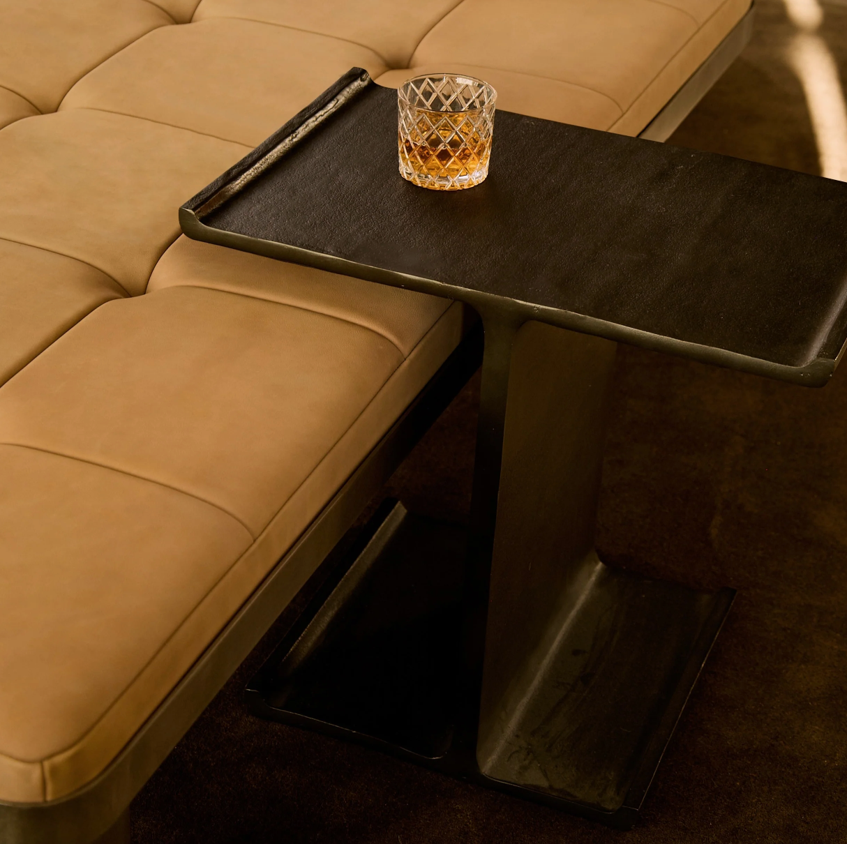 I-Beam Side Table