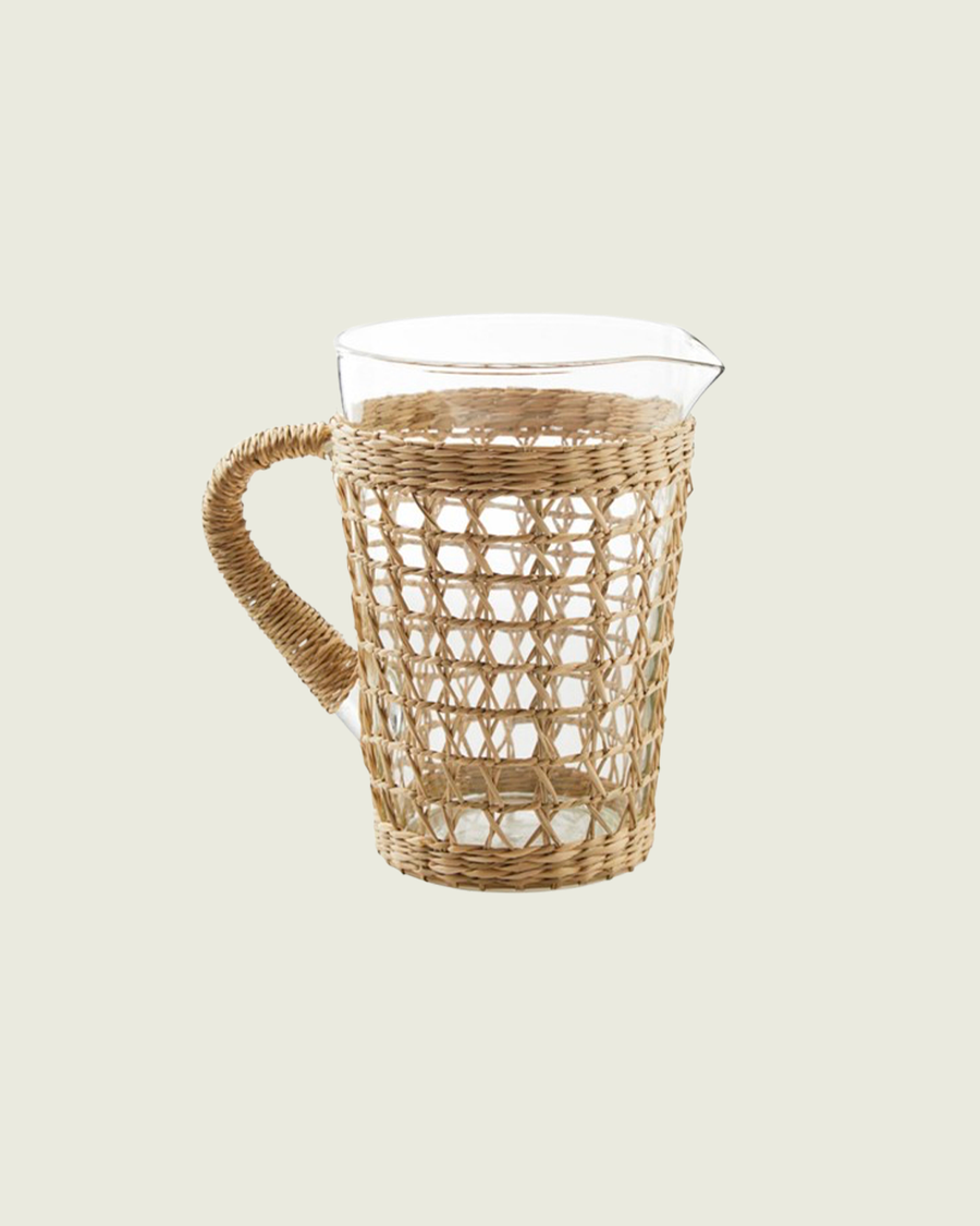 Seagrass Cage Pitcher