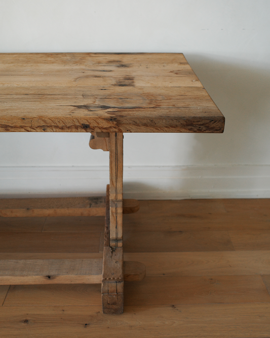 Pine Handcrafted Trestle Table