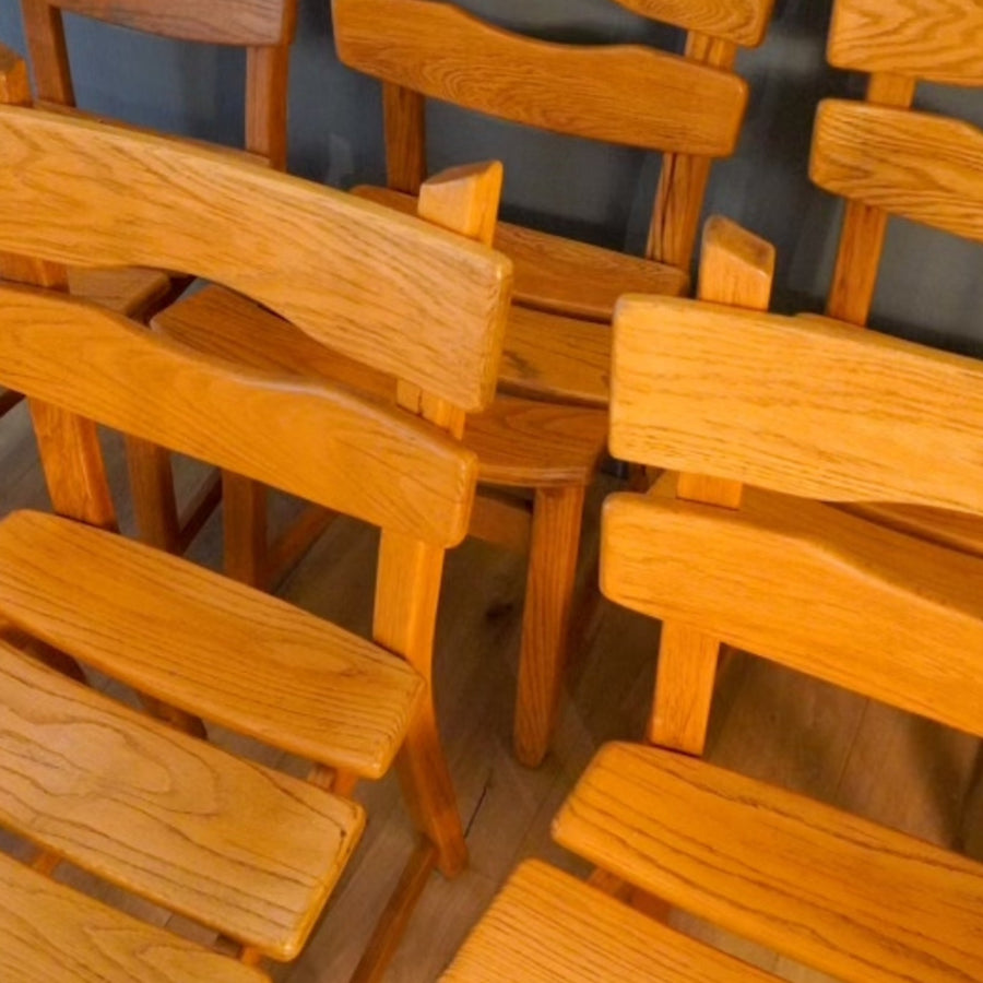 Light Dutch Chairs - Set of 6
