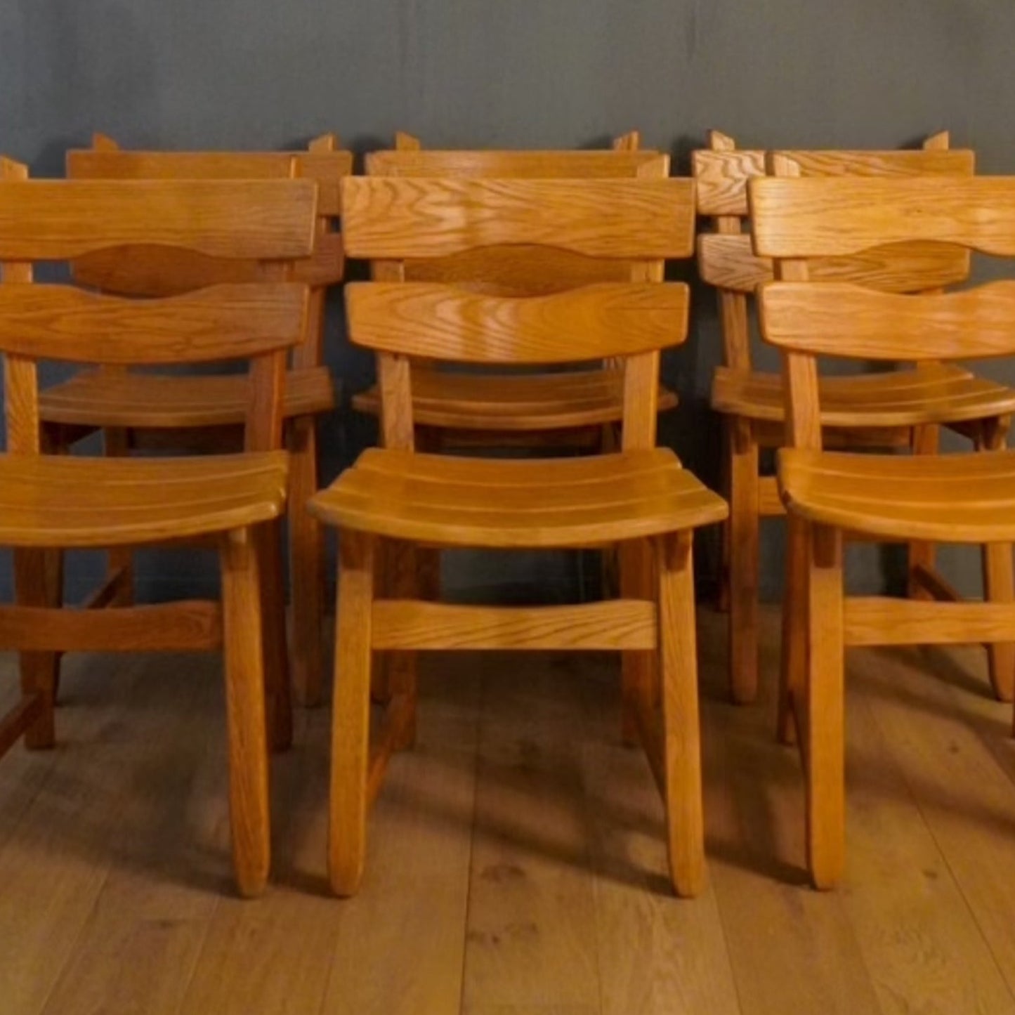 Light Dutch Chairs - Set of 6