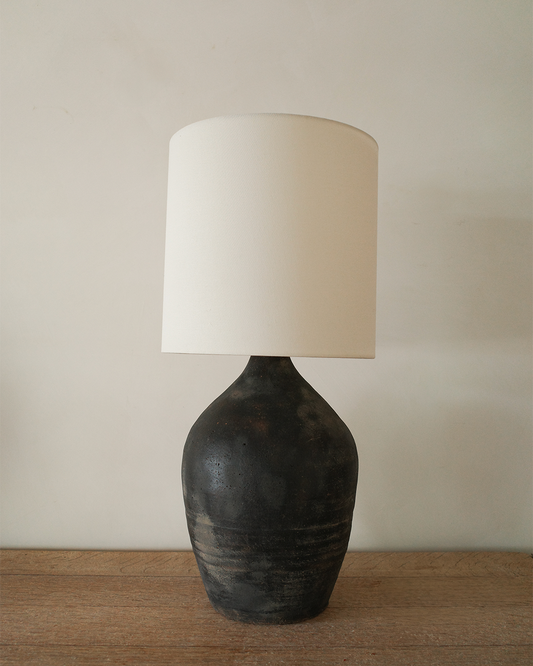 Weathered Ceramic Table Lamp