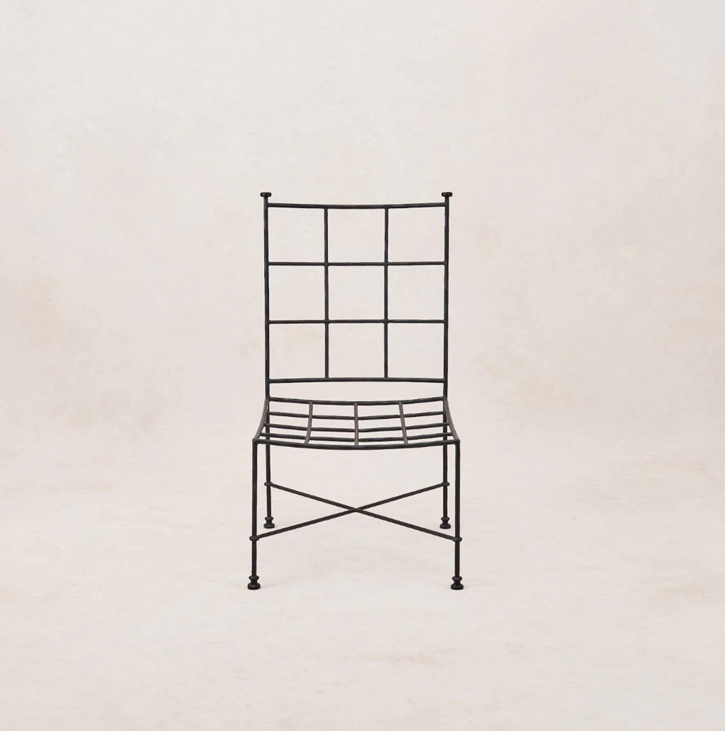 Provence Outdoor Armless Boucle Dining Chair