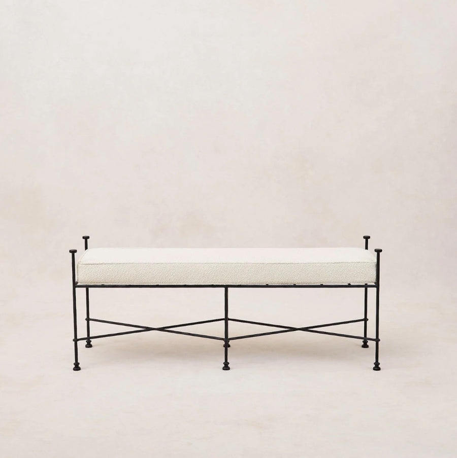 Provence Outdoor Bench - Boucle